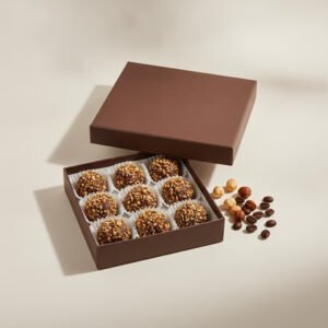 Espresso Hazelnut Truffles